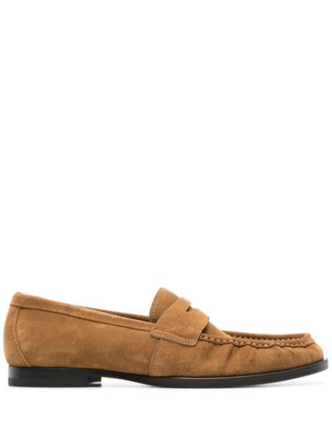 Fred suede loafers by SCAROSSO