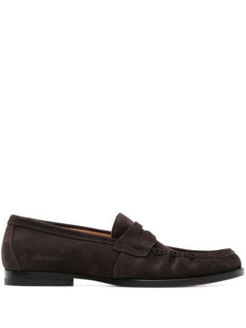 Fred suede loafers by SCAROSSO