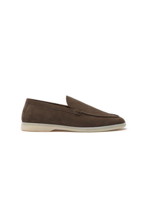 Ludovic suede loafers by SCAROSSO