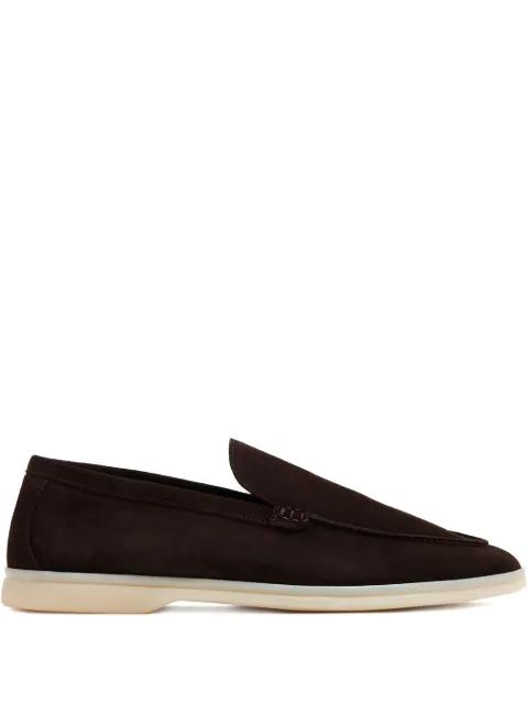 Ludovico suede loafers by SCAROSSO