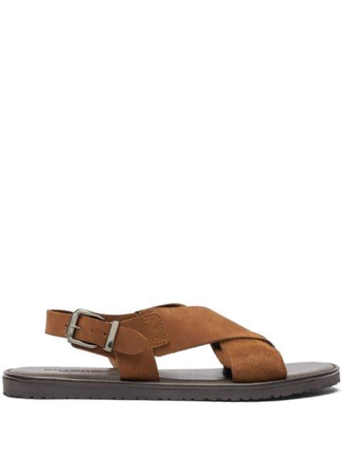 Massimo suede sandals by SCAROSSO