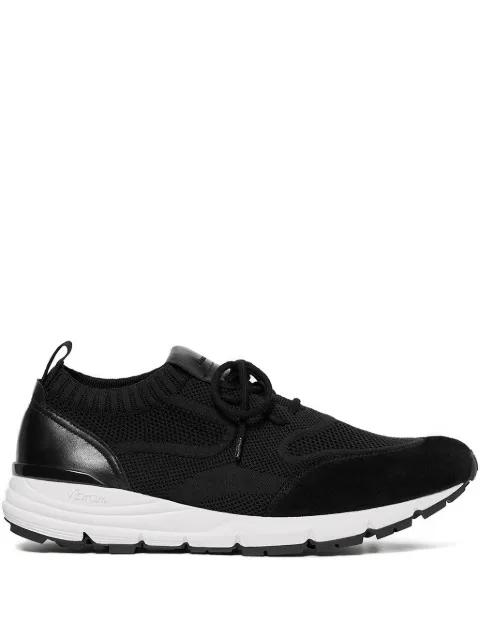 Robbie knitted suede sneakers by SCAROSSO
