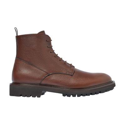 Thomas lace-up boots by SCAROSSO