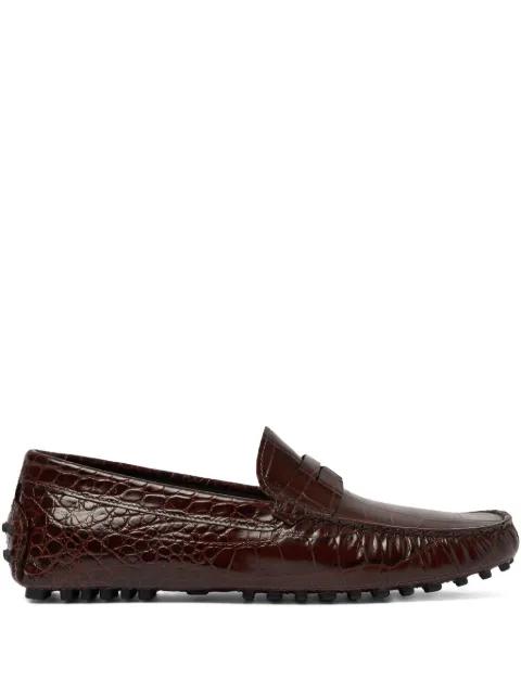 leather loafers by SCAROSSO