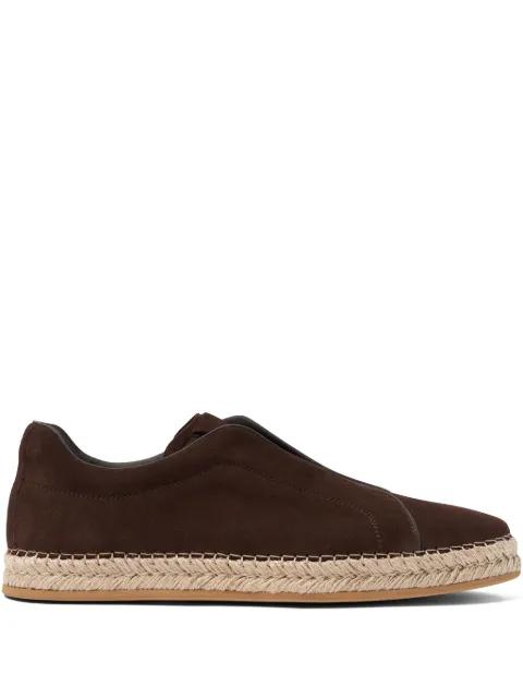 suede espadrilles by SCAROSSO