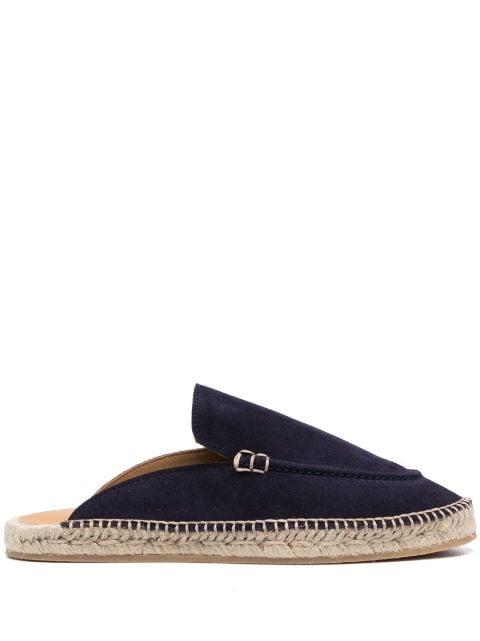 suede jute-sole espadrilles by SCAROSSO