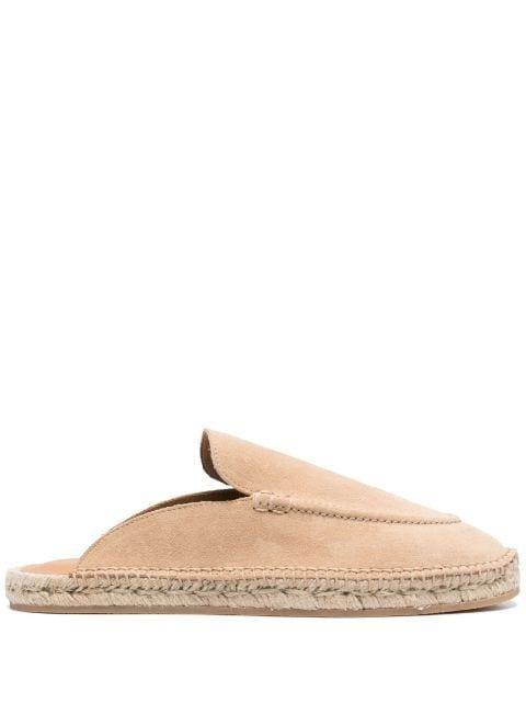 suede jute-sole espadrilles by SCAROSSO