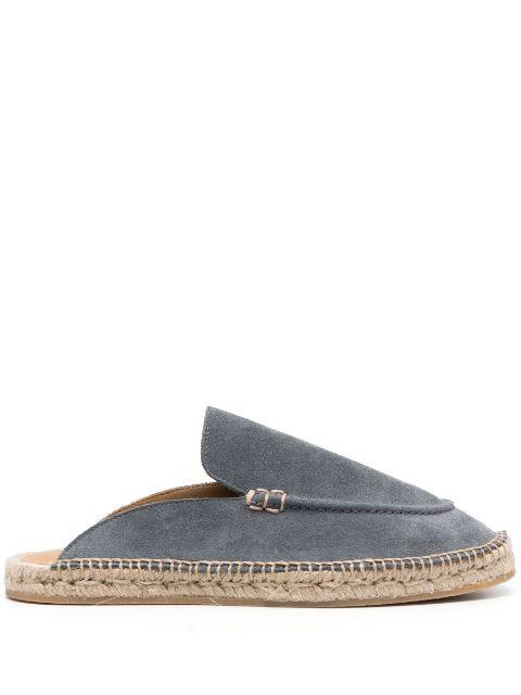 suede jute-sole espadrilles by SCAROSSO