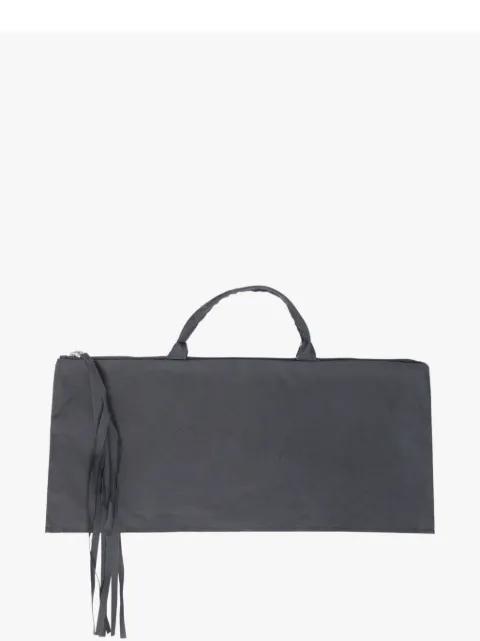fringe-detail zip-top tote bag by SCHA