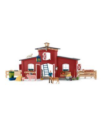Farm World Barn Playset Ages 3+ by SCHLEICH