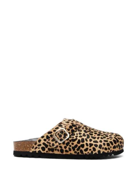 Fae leopard-print mules by SCHOLL