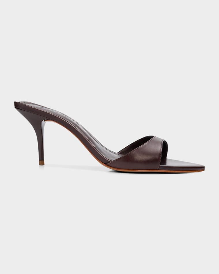 75mm Elodie Leather Mules by SCHUTZ