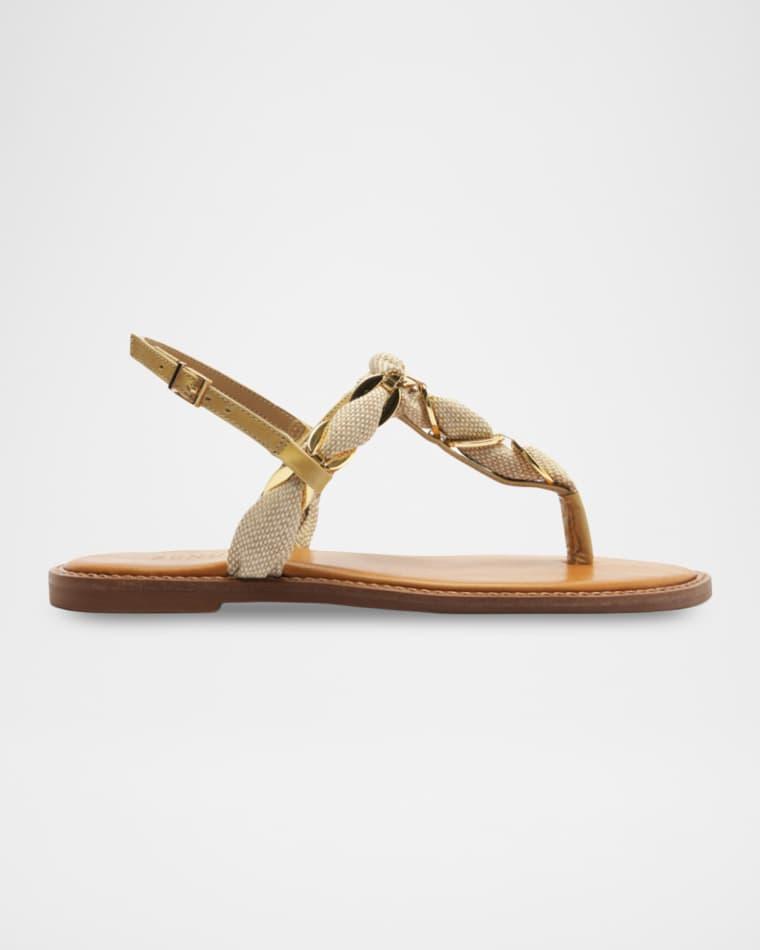 Camellia 20MM Braided Flat Sandals by SCHUTZ