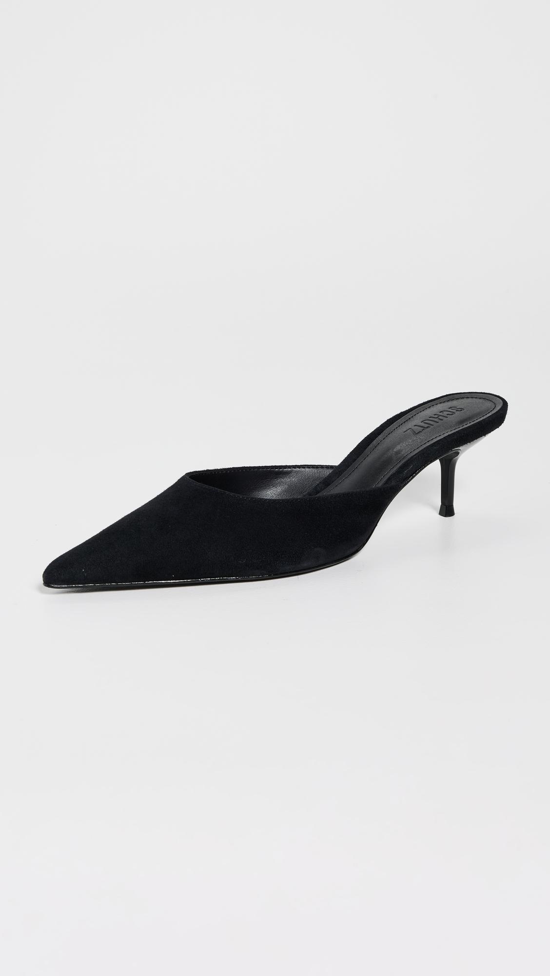 Julie Kitten Heel Mules by SCHUTZ