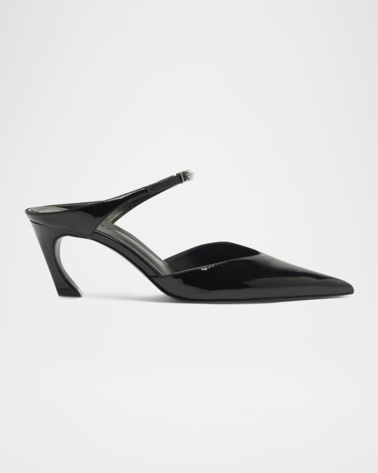 Laurie Patent Mule Pumps by SCHUTZ