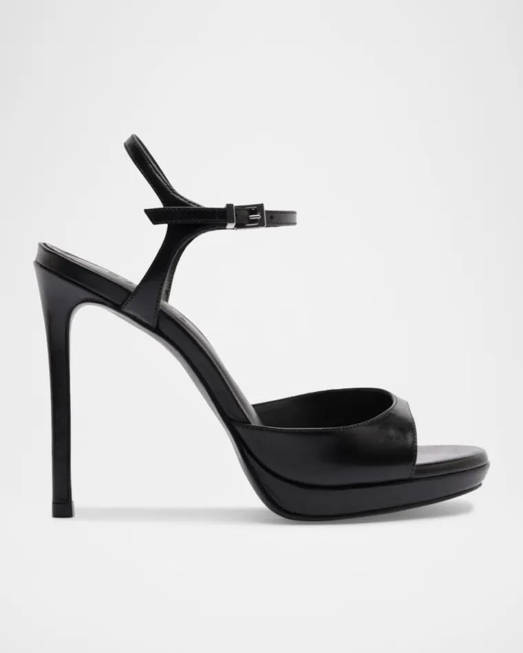 Scarlett Leather Platform Sandals by SCHUTZ