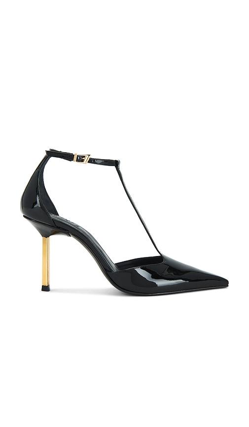 Schutz Allure T Pump in Black by SCHUTZ