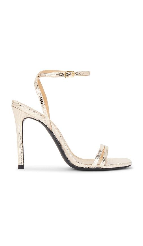 Schutz Altina Sandal in Metallic Silver by SCHUTZ