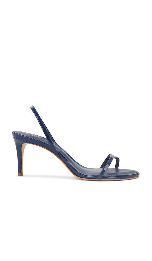 Schutz Diana Mid Sandal in Blue by SCHUTZ