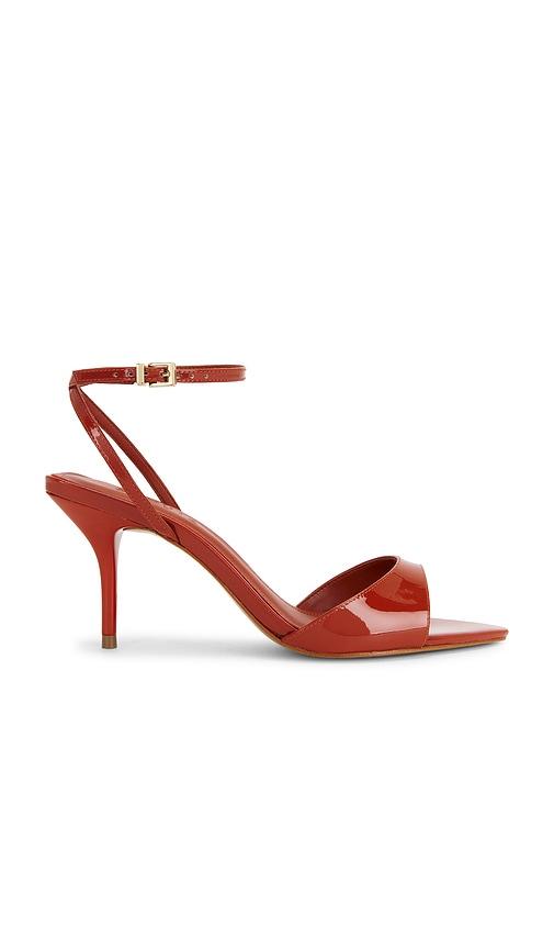 Schutz Elodie Buckle Sandal in Orange by SCHUTZ