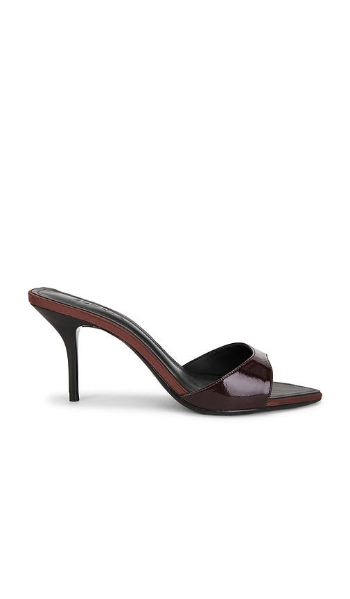 Schutz Elodie Mule in Chocolate by SCHUTZ