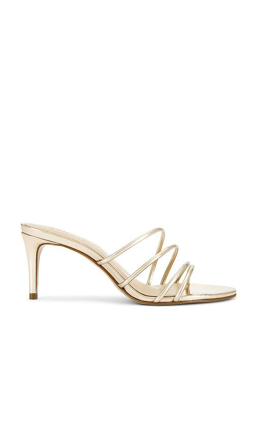 Schutz Inez Mule in Metallic Gold by SCHUTZ