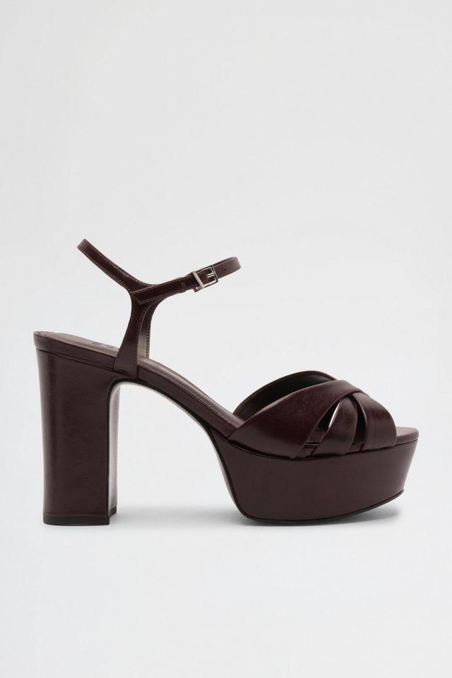 Schutz Keefa Leather Platform Heel by SCHUTZ