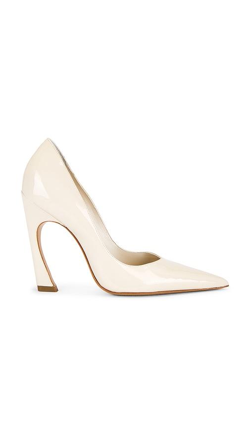 Schutz Lexi Pump in White by SCHUTZ