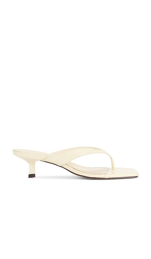 Schutz Marjorie Sandal in Ivory by SCHUTZ