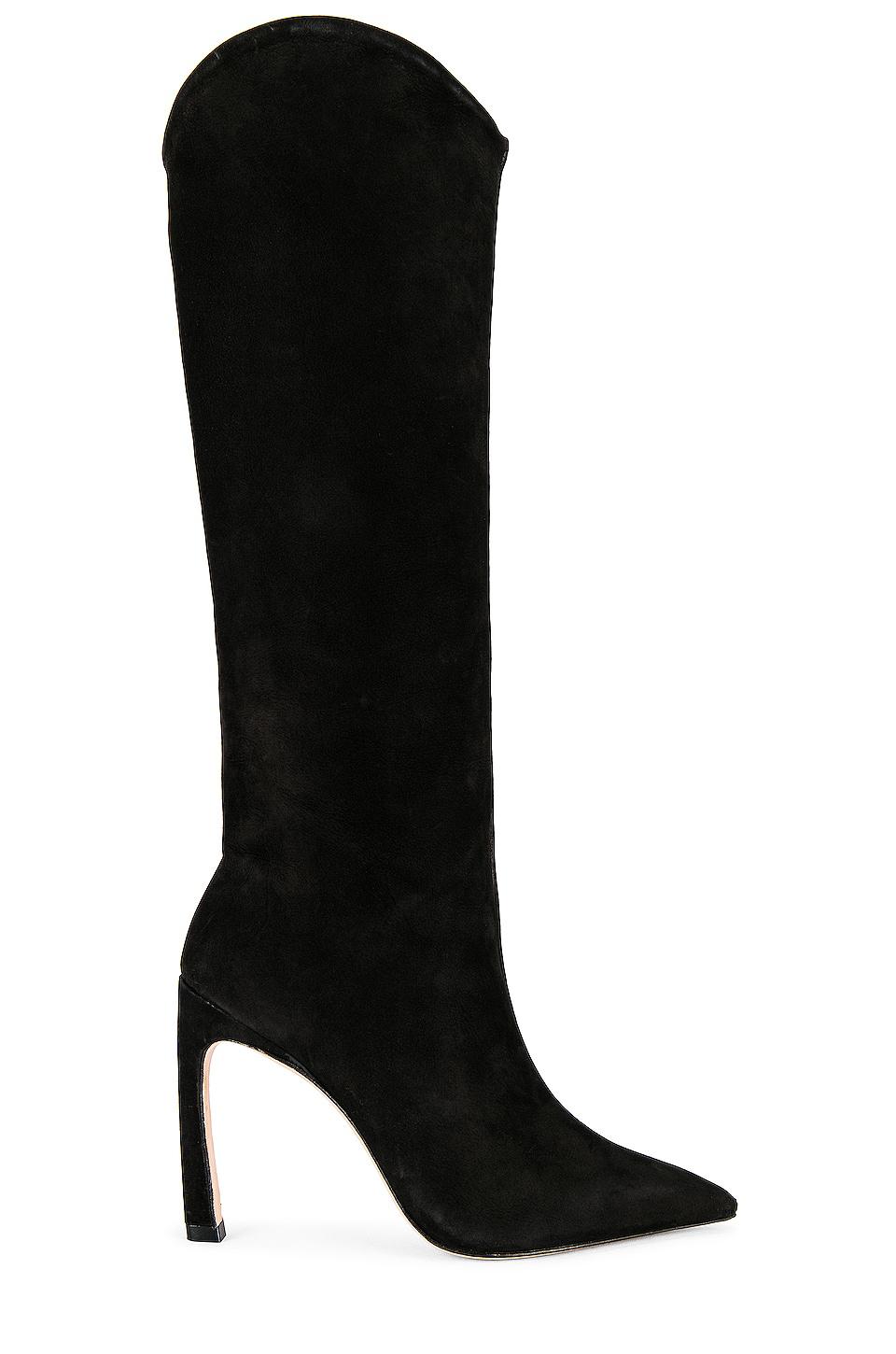 Schutz Maryana Sculpt Boot in Black by SCHUTZ