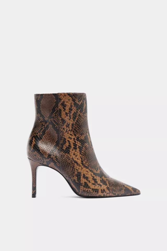 Schutz Mikki Casual Snake Print Ankle Booties by SCHUTZ