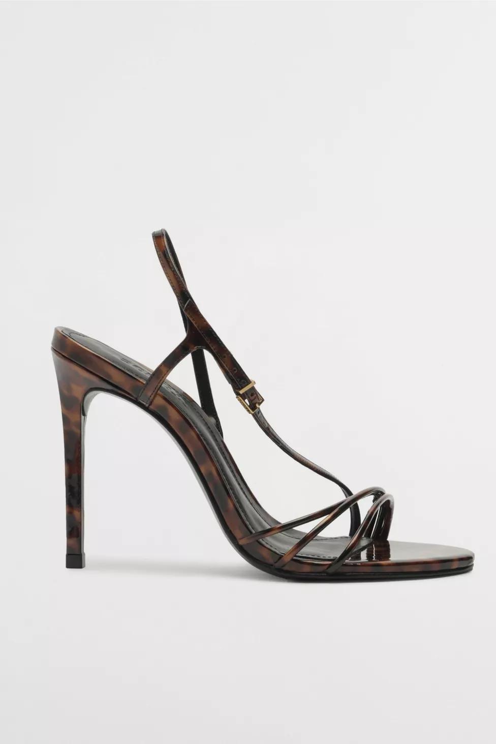 Schutz Patent Inez Strappy Heel by SCHUTZ