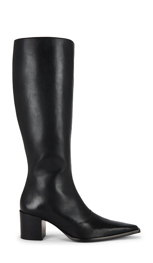 Schutz Raffaela Up Boot in Black by SCHUTZ