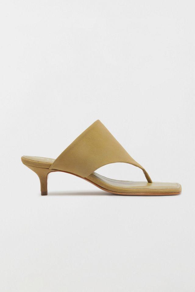 Schutz Sage Mid Stiletto Thong Heel by SCHUTZ