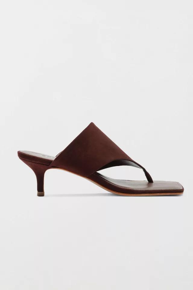 Schutz Sage Mid Stiletto Thong Heel by SCHUTZ