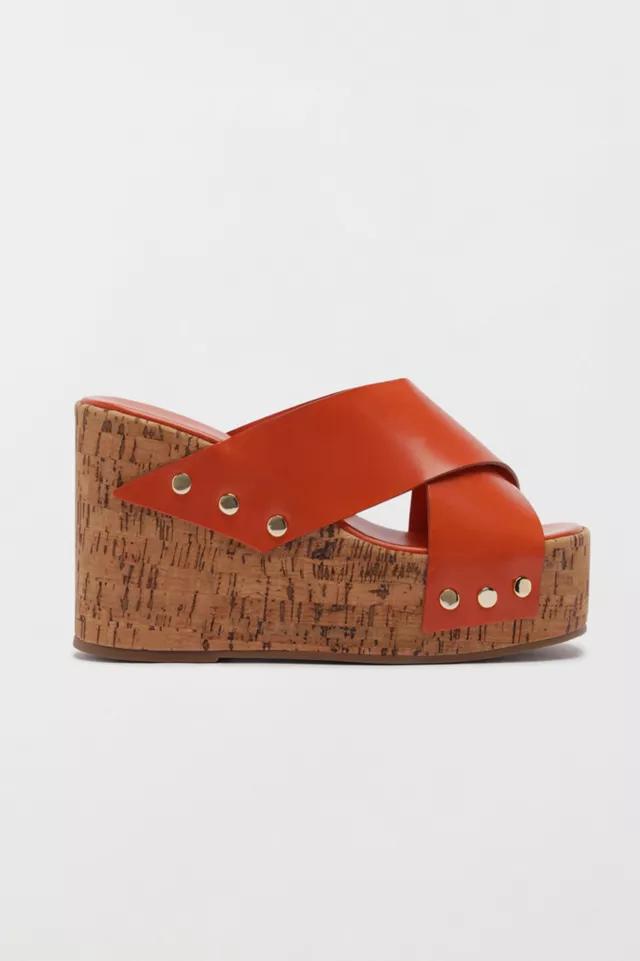 Schutz Serena Studded Wedge Heel by SCHUTZ