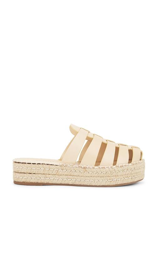 Schutz Valerie Flatform Mule in Nude by SCHUTZ