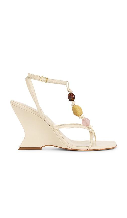 Schutz x REVOLVE Amber Sandal in Neutral by SCHUTZ