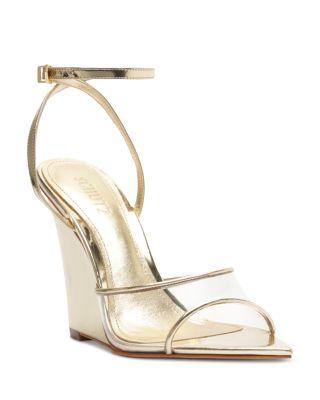Women's Elodie Vinyl Wedge Sandals by SCHUTZ