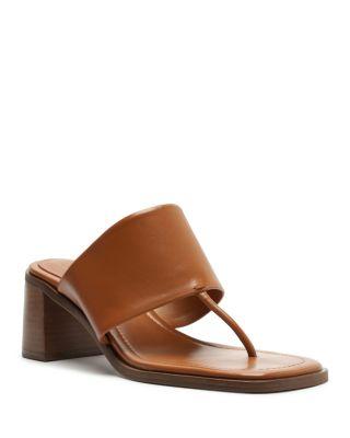 Women's Martha Leather Thong Sandals by SCHUTZ