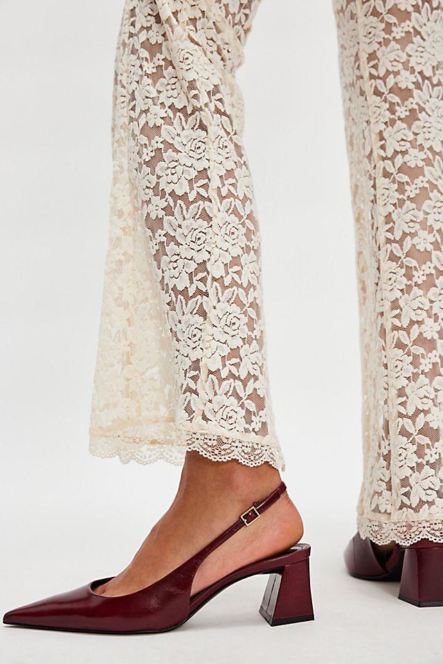 Rhia Slingback Heels by SCHUTZ | FREE PEOPLE