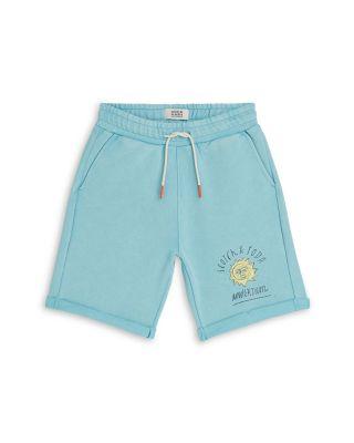 Boys' Artwork Relaxed Fit Washed Sweatshorts - Big Kid by SCOTCH&SODA