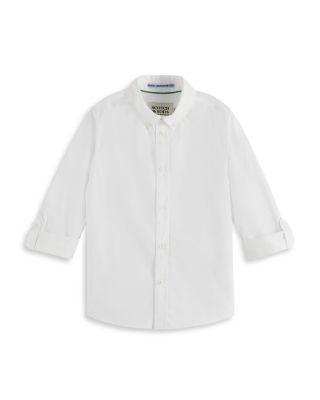 Boys' Occasional Dobby Long Sleeved Shirt - Little Kid by SCOTCH&SODA