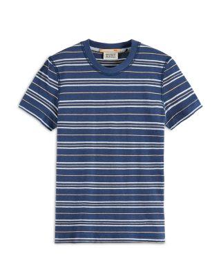 Boys' Relaxed Fit Yard Dyed Striped Tee - Little Kid by SCOTCH&SODA