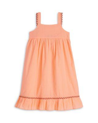 Girls' Embroidered Striped Cotton Strap Dress - Little Kid by SCOTCH&SODA