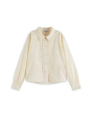 Girls' Fringe Embroidered Shirt - Little Kid by SCOTCH&SODA
