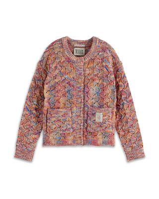 Girls' Multicolor Oversized Cardigan - Little Kid by SCOTCH&SODA