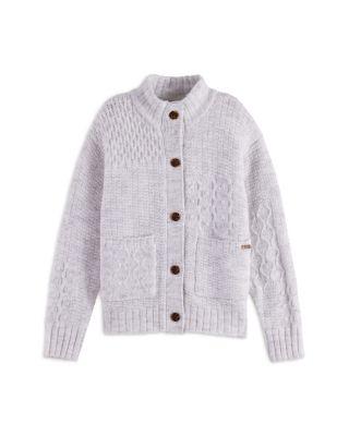 Girls' Patchwork Melange Cardigan - Little Kid by SCOTCH&SODA