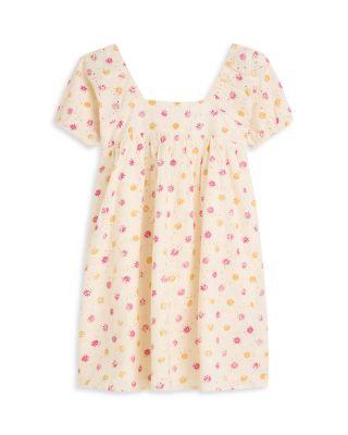 Girls' Printed Embroidered Dress - Little Kid by SCOTCH&SODA