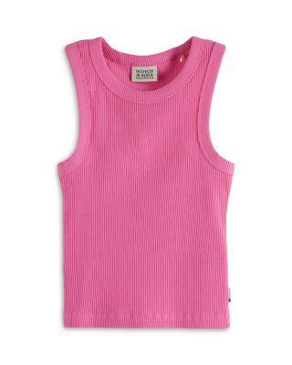 Girls' Ribbed Slim Fit Tank Top - Little Kid by SCOTCH&SODA